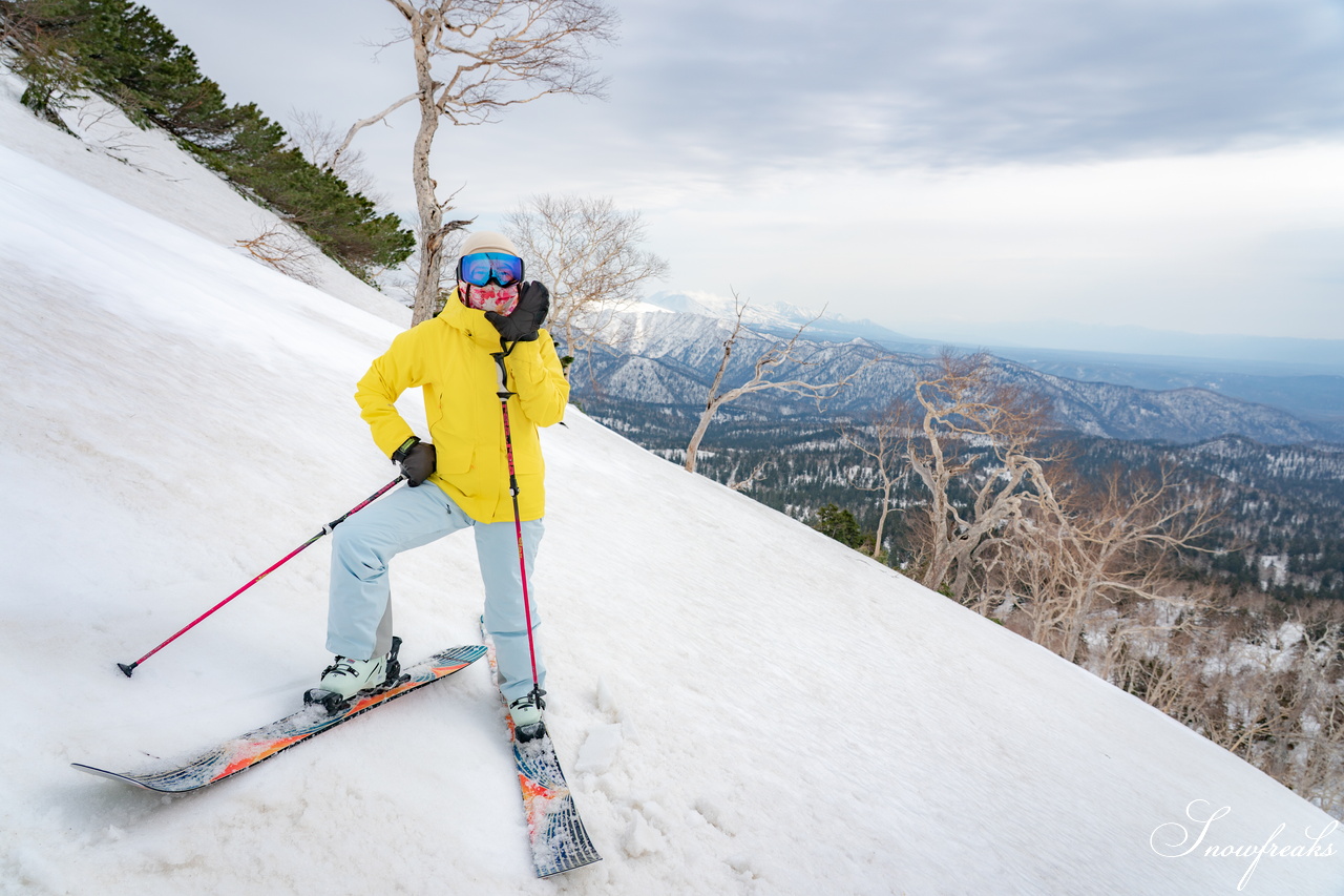 大雪山旭岳ロープウェイ｜ 2025～2026 Season Final...。北海道でイチバン高い山『旭岳』斜面にシュプールを描いて、滑り納め。今シーズンもありがとうございました。
